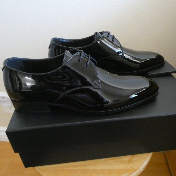 Saint Laurent Women Patent Leather Shoes Size 37.5 - Picture 7 of 10